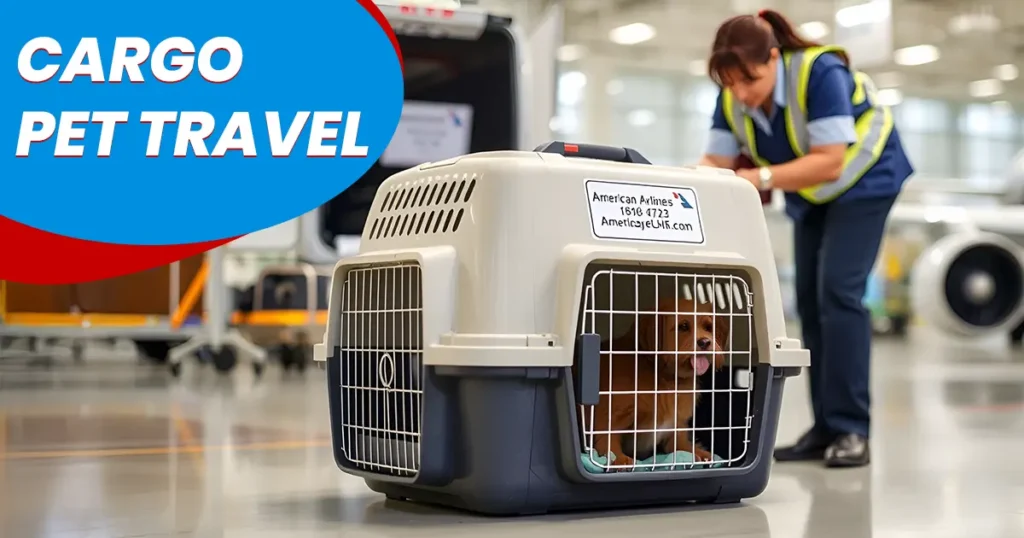 American Airlines Cargo pet trip