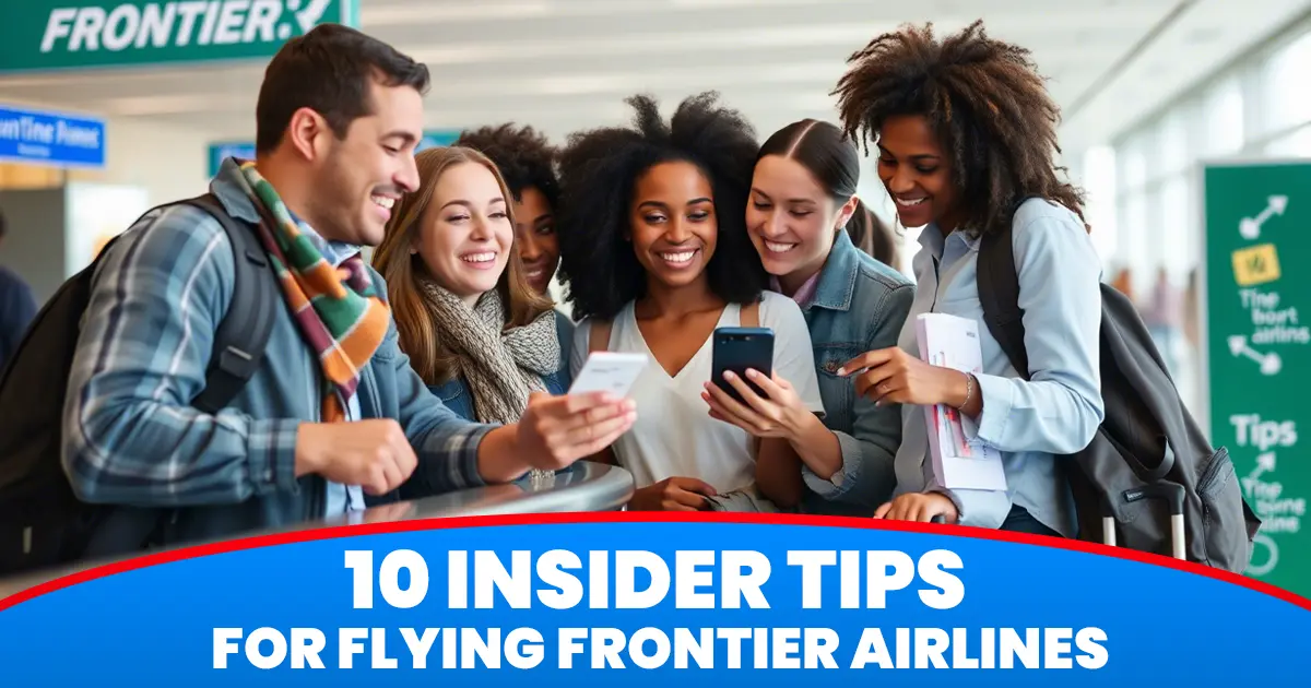 10 Insider Tips for Flying Frontier Airlines