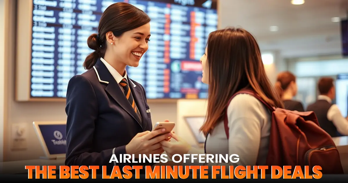 Airlines Offering the Best Last Minute Flight Deals